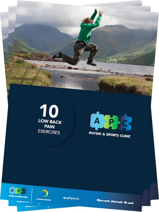 10 low back pain exercises booklet