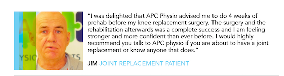 Joint replacement client review by Jim