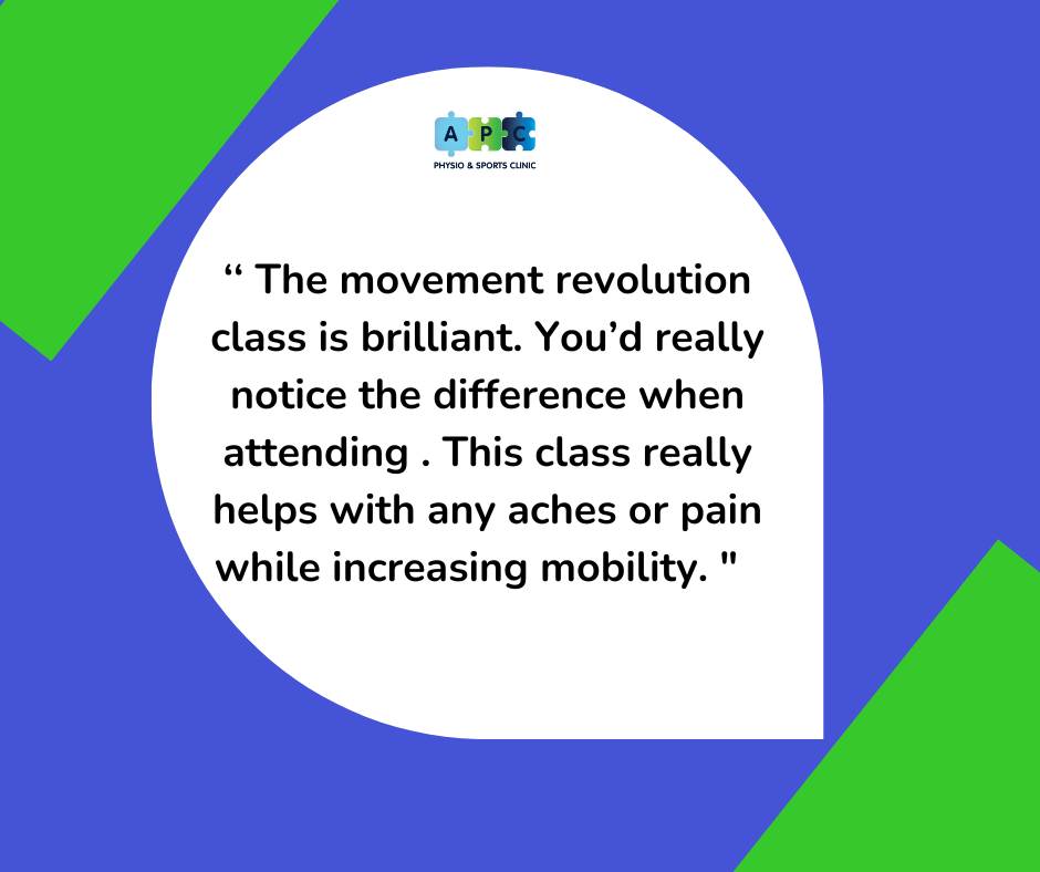 Movement Revolution class testimonial