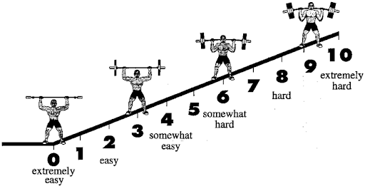 scale of strength training levels
