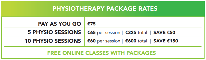 treatment packages pricing table